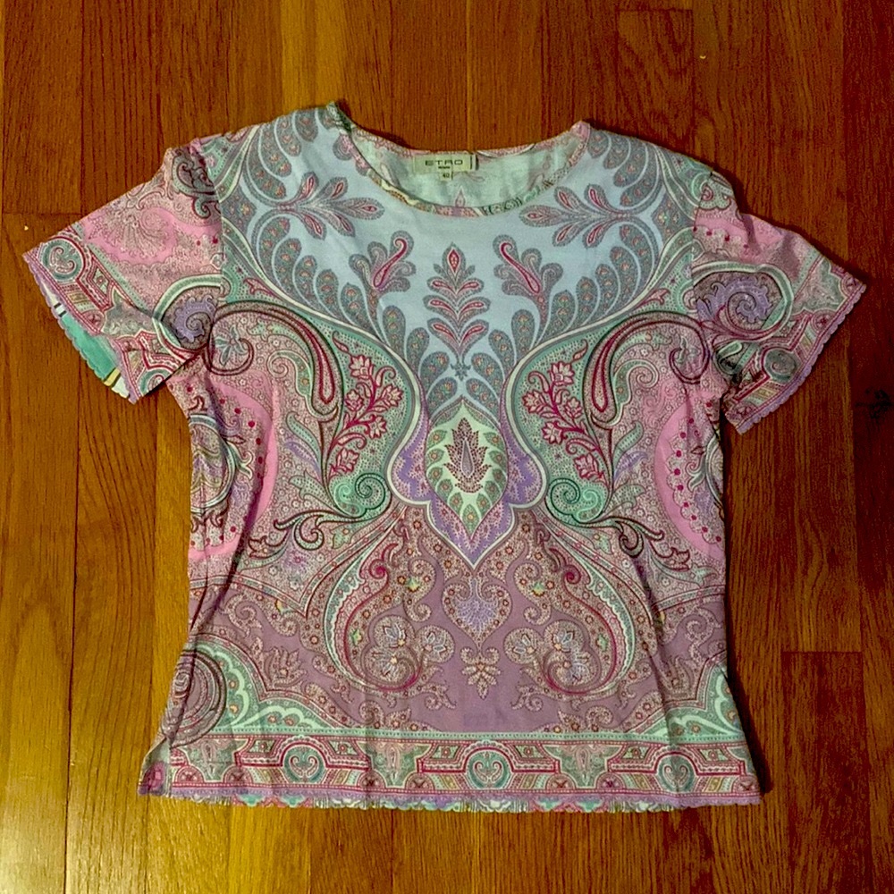 Etro multicolored top